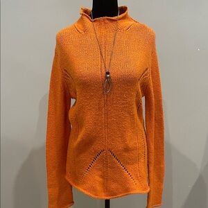 Women's Orange Sweater